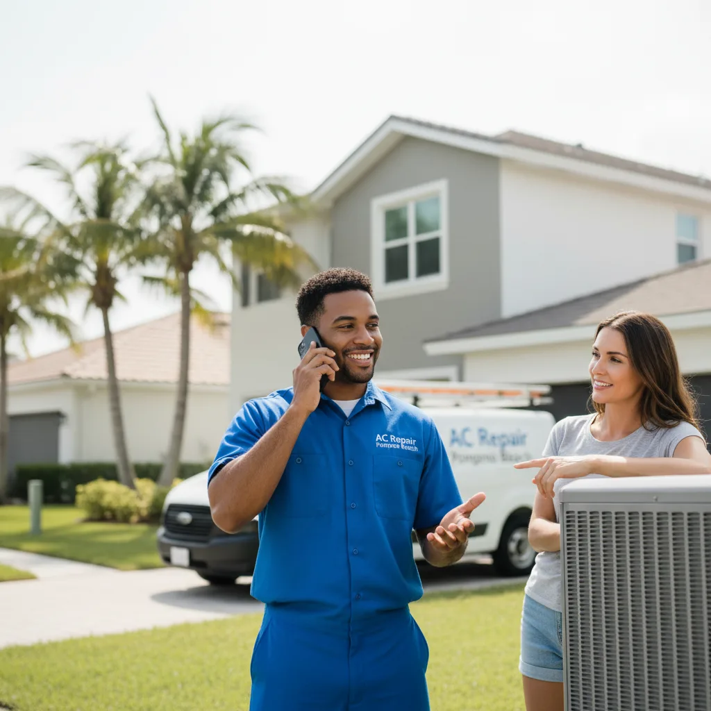 AC Repair Pompano Beach customer support in Chinquapin